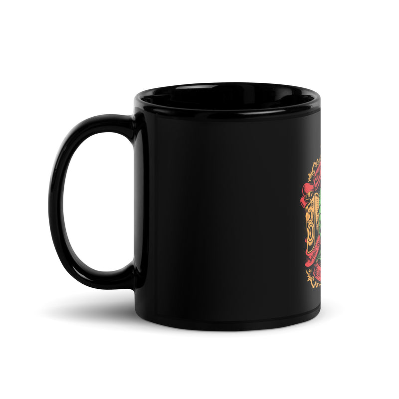 Black Glossy Mug