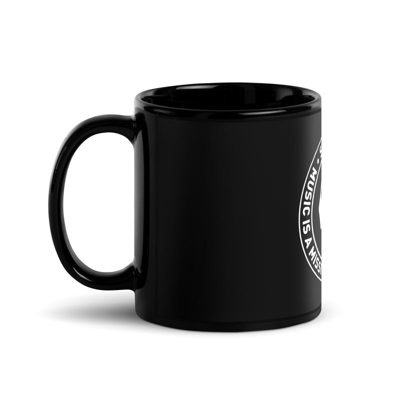 Black Glossy Mug