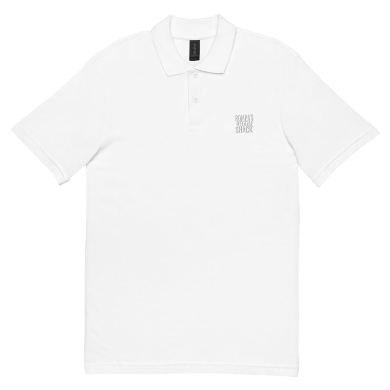 Unisex pique polo shirt